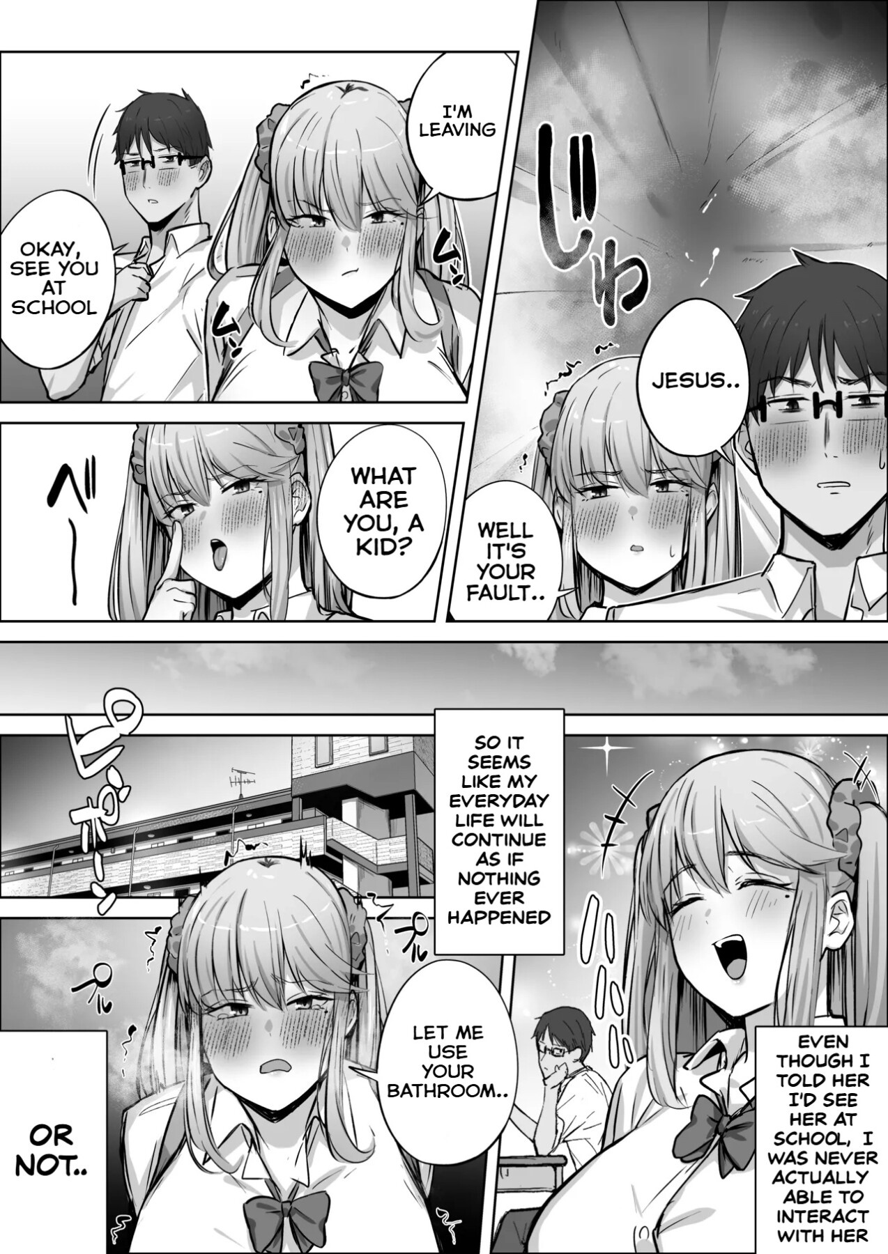 Hentai Manga Comic-The popular gal in my class had a wetting and inverted nipple complex.-Read-47